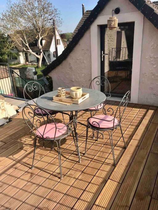 La Guimiette Maison A 40M De Paris Saint-Arnoult-en-Yvelines Luaran gambar