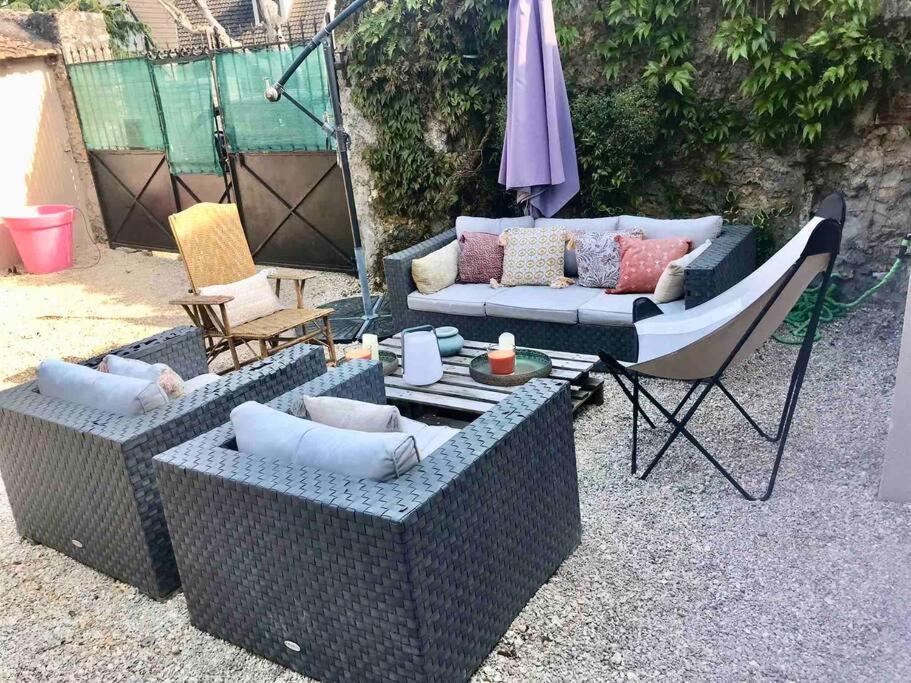 La Guimiette Maison A 40M De Paris Saint-Arnoult-en-Yvelines Luaran gambar